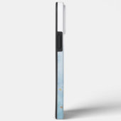 抽象芸術水色ケースメイトiPhoneケース Case-Mate iPhoneケース (裏面 / 右)