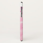 抽象芸術水色スプラッシュピンクコーラルリーフトレンディー Case-Mate iPhoneケース (裏面/左)