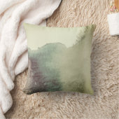 抽象芸術水色デザイン装飾用クッション クッション (ブランケット)