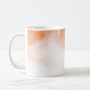 抽象芸術水色ラグジュアリー流体絵画アートのハン コーヒーマグカップ