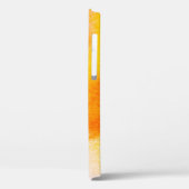 抽象芸術水色ラグジュアリー流体絵画アートのハン Case-Mate iPhoneケース (裏面 / 左)