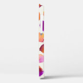 抽象芸術水色ヴィンテージシームレスイラストレーション Case-Mate iPhoneケース (裏面 / 左)