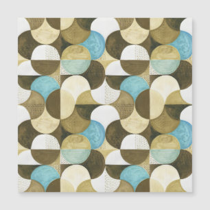 抽象芸術水色手描き