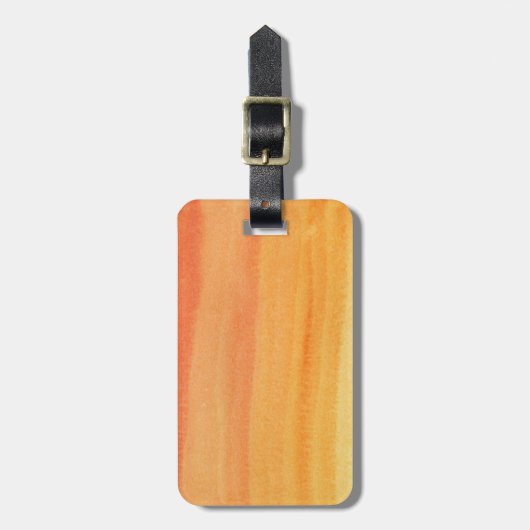 抽象芸術水色手色彩の鮮やか背景 ラゲッジタグ (正面縦)