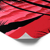 抽象芸術水色:クリエイティブプリントデザイン。 ポスター (角)