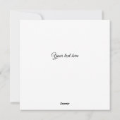 抽象芸術水色 シーズンカード (裏面)