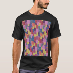 抽象芸術水色:シームレスなスプラッシュ背景。 Tシャツ