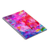 抽象芸術水色backgroundcolor，背景，パイ ノートブック (右側)