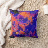 抽象芸術水 クッション (ブランケット)