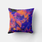 抽象芸術水 クッション (裏面)