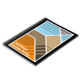 抽象芸術沈み込み地質 ノートブック (左側)