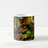 抽象芸術油とアクリル絵画ズ2 モーフィングマグカップ (中央)