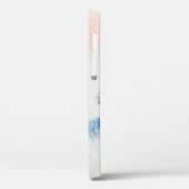 抽象芸術油テクスチャの背景。絵を描キャンバス上 Case-Mate iPhoneケース (裏面 / 左)