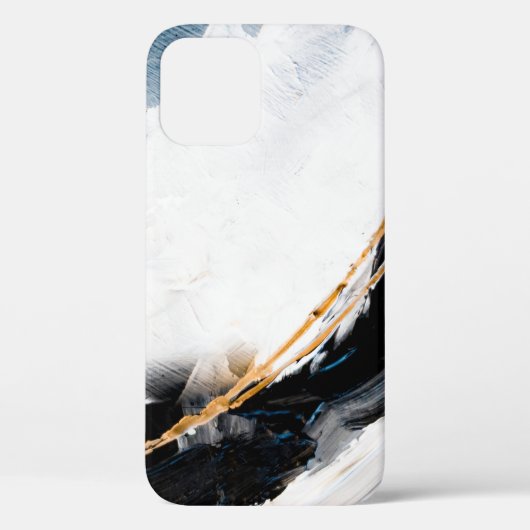 抽象芸術油テクスチャの背景。絵を描キャンバス上 Case-Mate iPhoneケース (裏面)