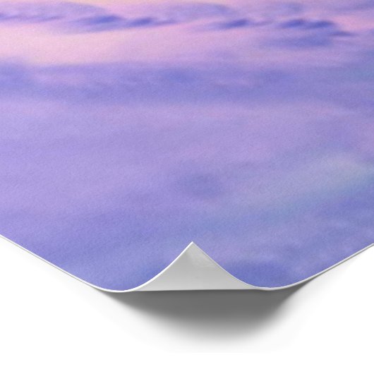 抽象芸術油絵画芸術 ポスター (角)