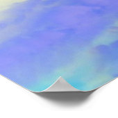 抽象芸術油絵 ポスター (角)