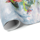 抽象芸術油絵  ラッピングペーパー (ロールコーナー)
