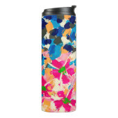  抽象芸術油絵。色数々の付きの和 タンブラー (回転左)