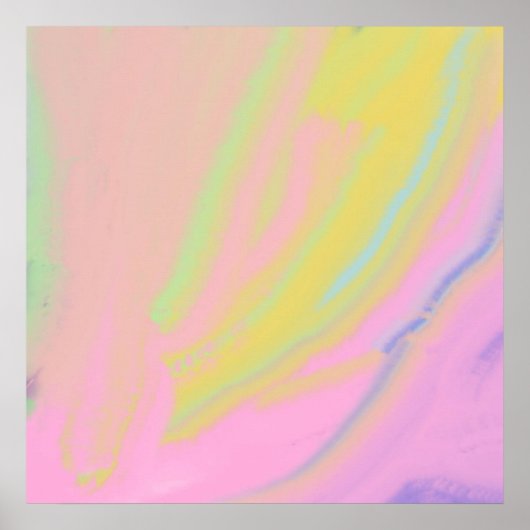 抽象芸術油芸術 ポスター (正面)