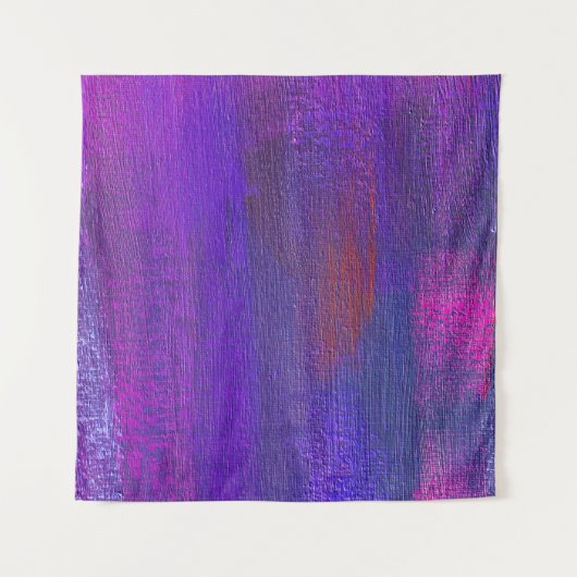 抽象芸術油: Canvas Texture Background タペストリー (正面)