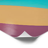 抽象芸術波と渦巻き旋回29 ポスター (コーナー)