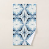 抽象芸術波の干渉パターン バスタオルセット (ハンドタオル)