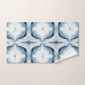 抽象芸術波の干渉パターン バスタオルセット (ハンドタオル)