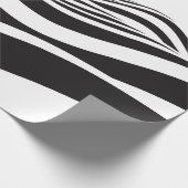 抽象芸術波の背景。3次元錯視 – ラッピングペーパー (角)