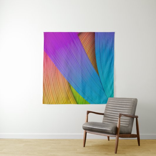 抽象芸術波の背景。3Dイラストレーション.3D、3D i タペストリー (インサイチュ)