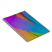 抽象芸術波の背景。3Dイラストレーション.3d、3d i ノートブック (右側)