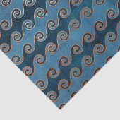 抽象芸術波オンブルーデコパージュ 薄葉紙 (詳細)