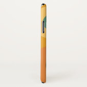 抽象芸術波カラフルレトロ Case-Mate iPhoneケース (裏面/右)