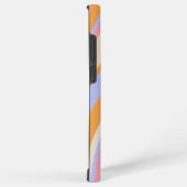 抽象芸術波カラフル旋回 SAMSUNG GALAXYケース (右側面)