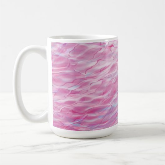 抽象芸術波形 コーヒーマグカップ (左)