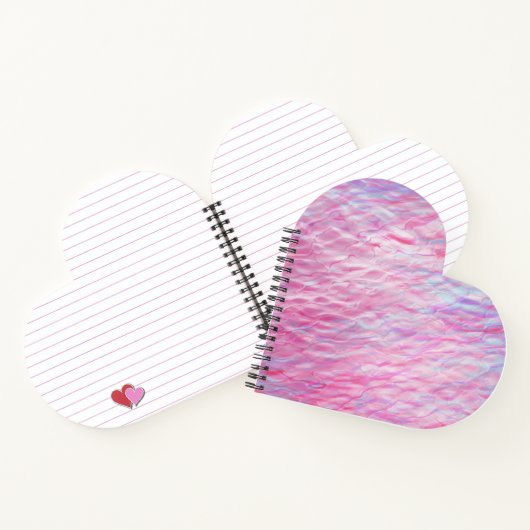 抽象芸術波形 ノートブック (内部)
