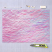 抽象芸術波形 薄葉紙 (クラフト)