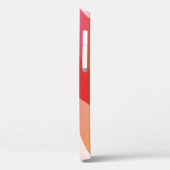 抽象芸術波状背景イラストレーションと色 Case-Mate iPhoneケース (裏面 / 左)