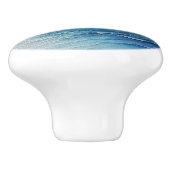 抽象芸術波絵画のセラミックノブ セラミックノブ (側面)