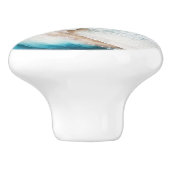 抽象芸術波絵画のセラミックノブ セラミックノブ (側面)