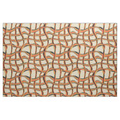 抽象芸術波線のメッシュパターン ファブリック (ヤード)