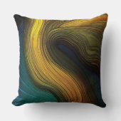 抽象芸術波装飾用クッション クッション (正面)