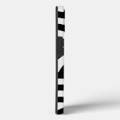抽象芸術波、アーチ、黒線と白線 Case-Mate iPhoneケース (裏面 / 右)