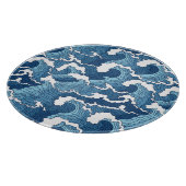 抽象芸術波 カッティングボード (角)