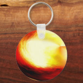 抽象芸術波 キーホルダー (正面)