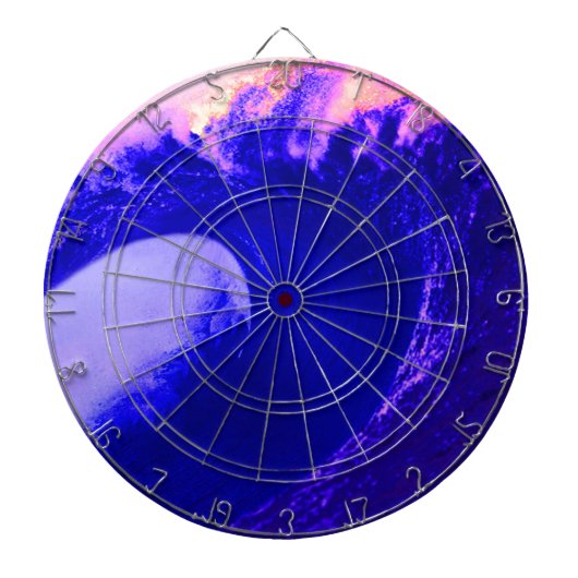 抽象芸術波 ダーツボード (正面)