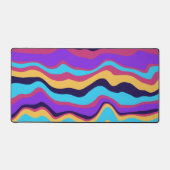 抽象芸術波 デスクマット (正面)