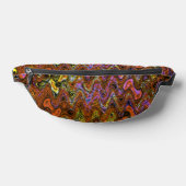 抽象芸術波 ファニーパック (レイダウン)