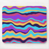 抽象芸術波 マウスパッド (正面)