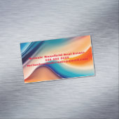 抽象芸術波 マグネット名刺 (インサイチュ)