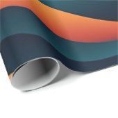 抽象芸術波 ラッピングペーパー (ロールコーナー)